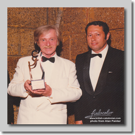 Armand with Carlos Lopez, Manager Spain